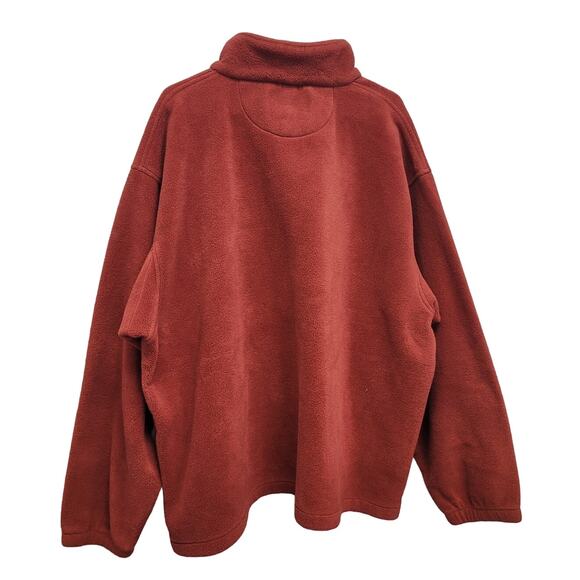 Deluth Trading Co Mens 3XL Polyester Long Sleeve Quarter Zip Fleece Pullover - Picture 3 of 4